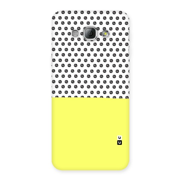 Plain and Pattern Back Case for Galaxy A8