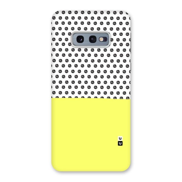 Plain and Pattern Back Case for Galaxy S10e