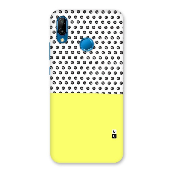 Plain and Pattern Back Case for Huawei P20 Lite