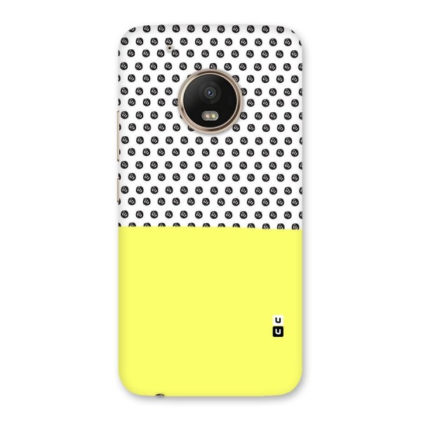 Plain and Pattern Back Case for Moto G5 Plus