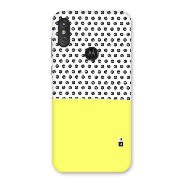 Plain and Pattern Back Case for Motorola One Power