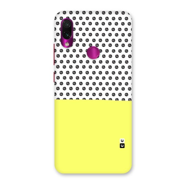 Plain and Pattern Back Case for Redmi Note 7 Pro