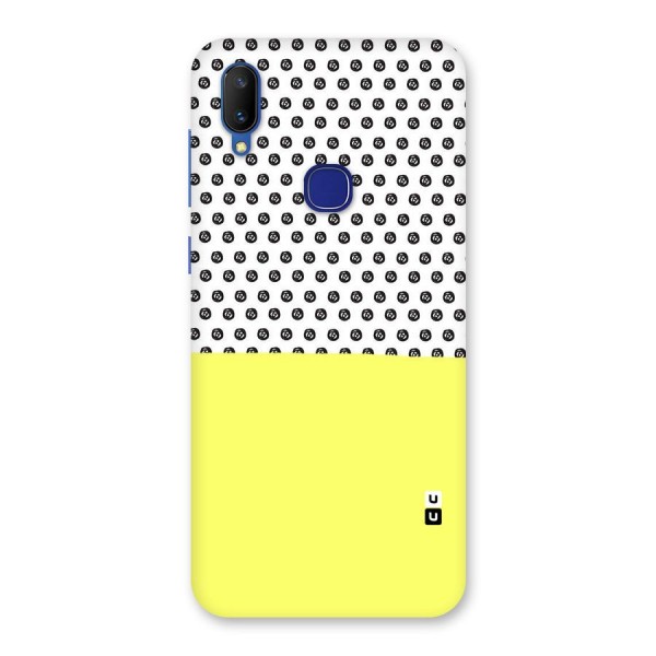 Plain and Pattern Back Case for Vivo V11