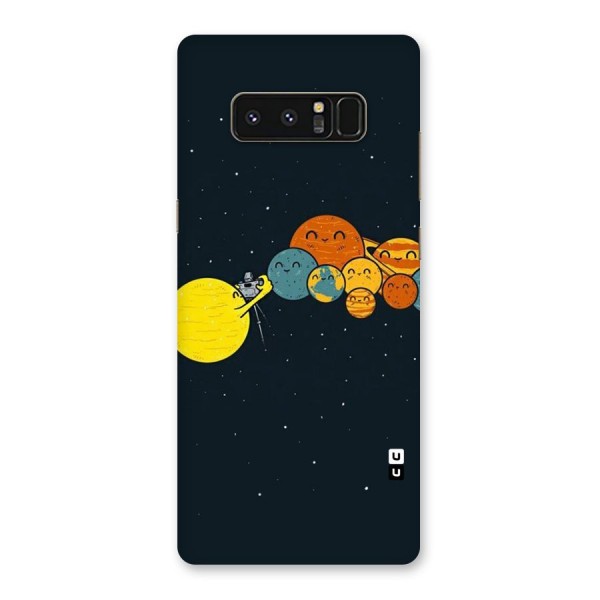 Planet Family Back Case for Galaxy Note 8