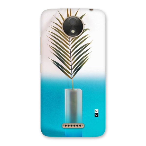 Plant Home Art Back Case for Moto C Plus