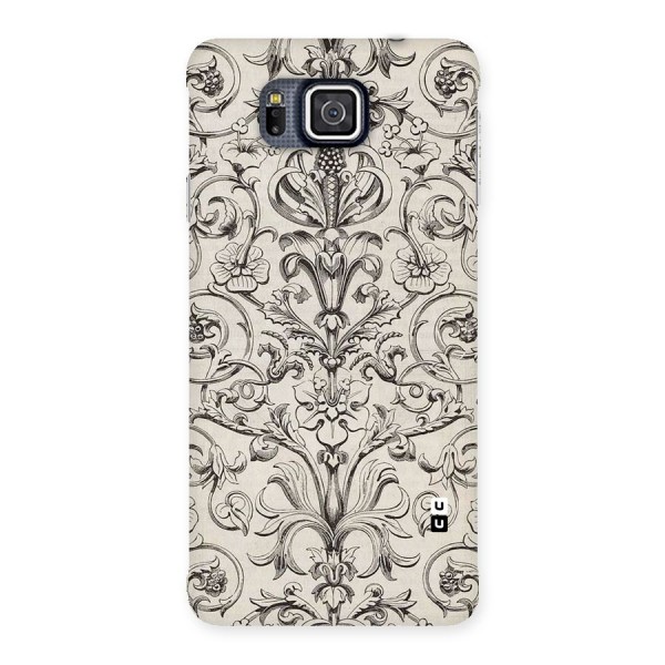 Pleasing Artsy Design Back Case for Galaxy Alpha