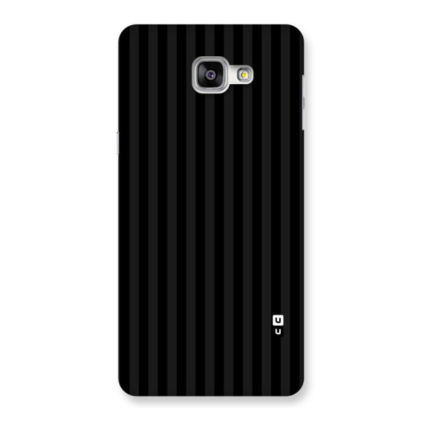 Pleasing Dark Stripes Back Case for Galaxy A9