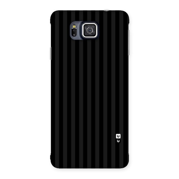 Pleasing Dark Stripes Back Case for Galaxy Alpha