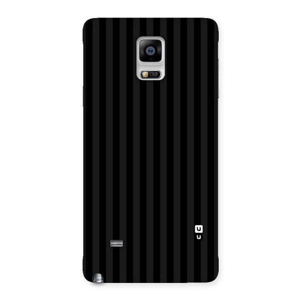 Pleasing Dark Stripes Back Case for Galaxy Note 4