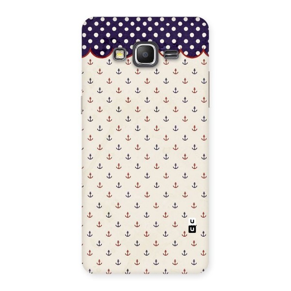 Polka Anchor Back Case for Galaxy Grand Prime