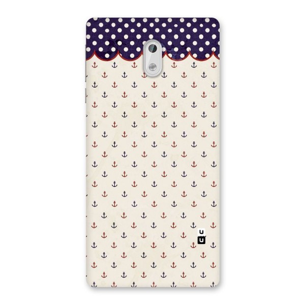 Polka Anchor Back Case for Nokia 3