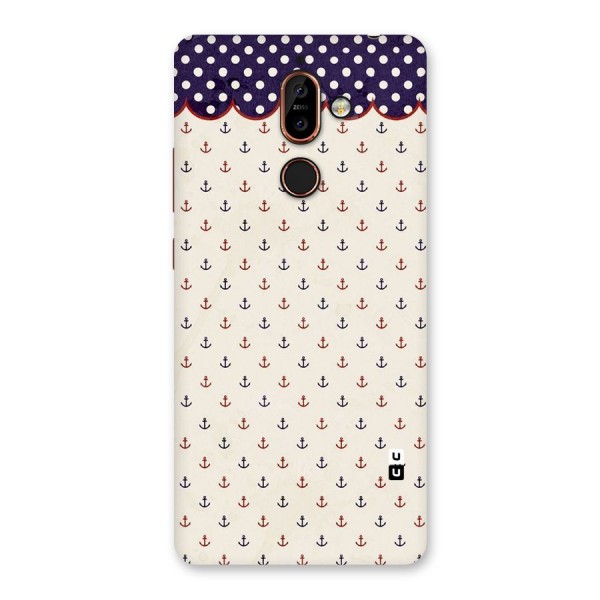 Polka Anchor Back Case for Nokia 7 Plus