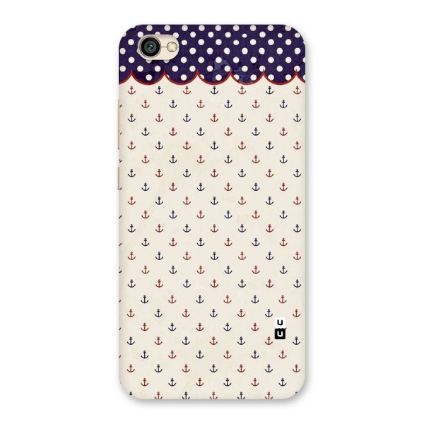 Polka Anchor Back Case for Redmi Y1 Lite