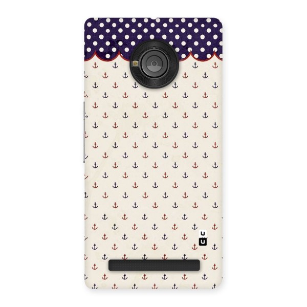 Polka Anchor Back Case for Yu Yuphoria