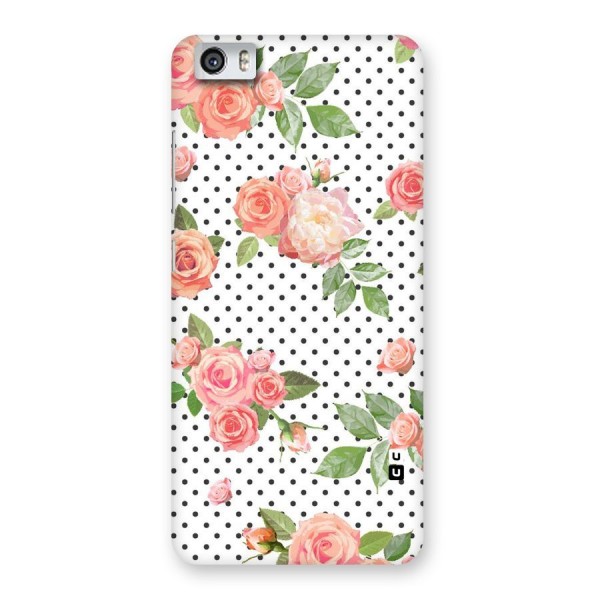 Polka Bloom White Back Case for Xiaomi Redmi Mi5