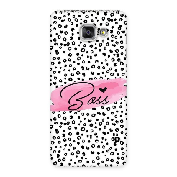 Polka Boss Back Case for Galaxy A7 2016