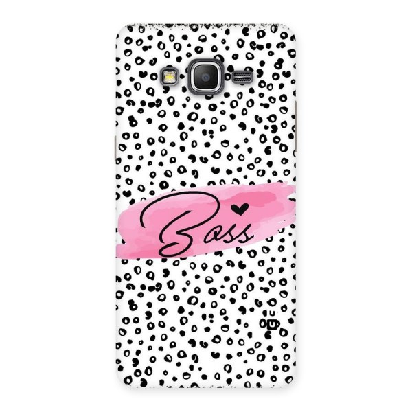 Polka Boss Back Case for Galaxy Grand Prime