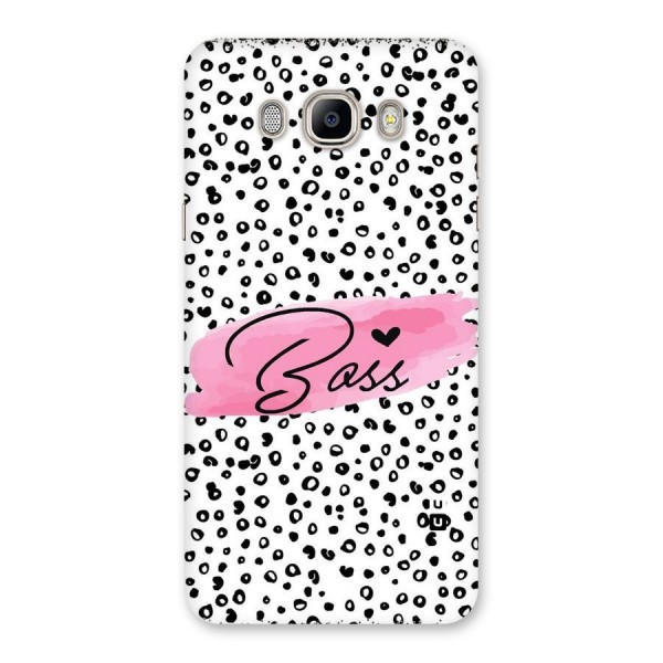 Polka Boss Back Case for Galaxy On8