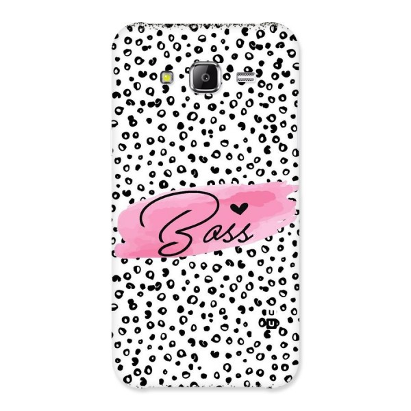 Polka Boss Back Case for Samsung Galaxy J5