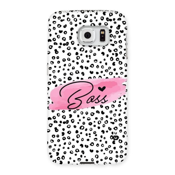 Polka Boss Back Case for Samsung Galaxy S6