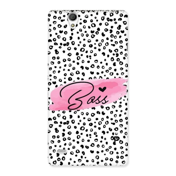 Polka Boss Back Case for Sony Xperia C4