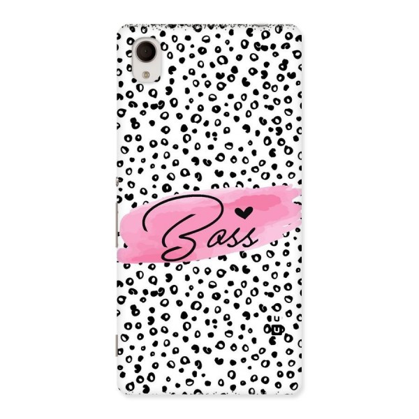 Polka Boss Back Case for Sony Xperia M4