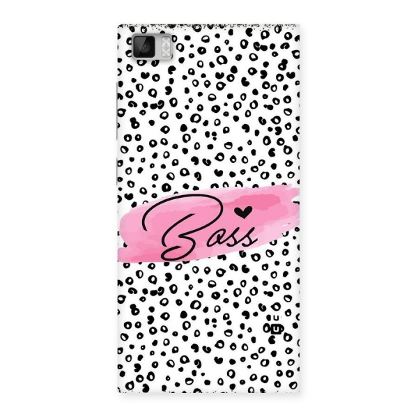 Polka Boss Back Case for Xiaomi Mi3