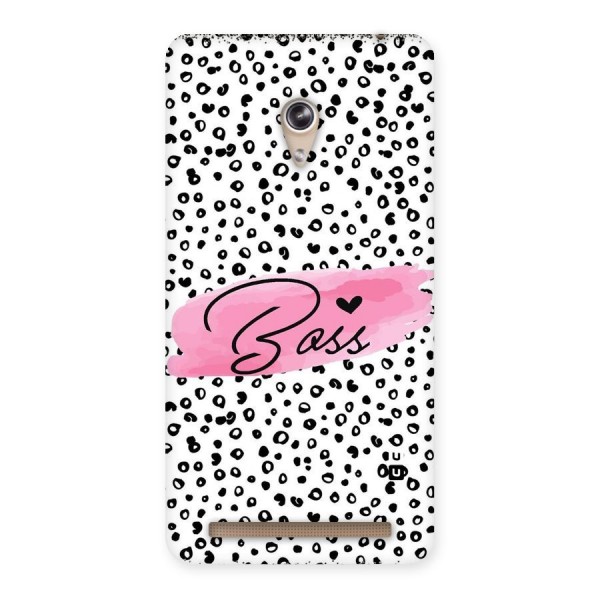 Polka Boss Back Case for Zenfone 6