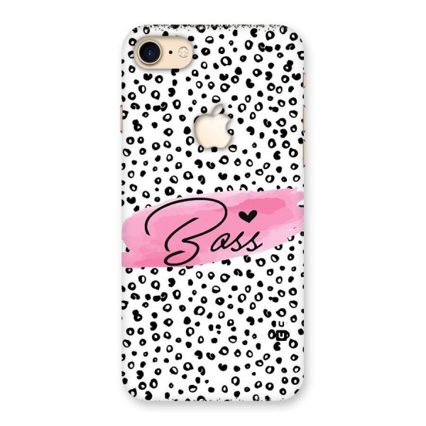 Polka Boss Back Case for iPhone 7 Apple Cut