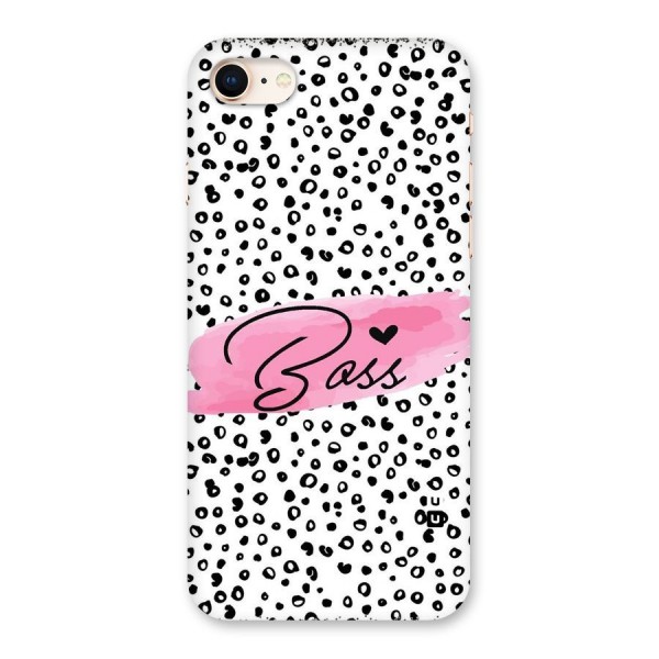 Polka Boss Back Case for iPhone 8