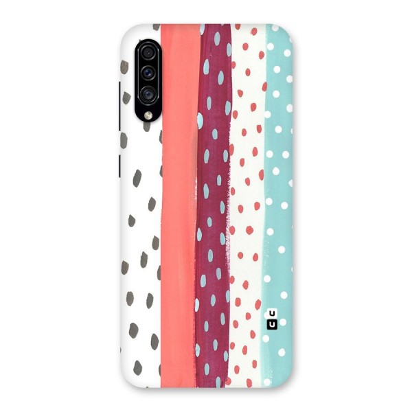 Polka Brush Art Back Case for Galaxy A30s