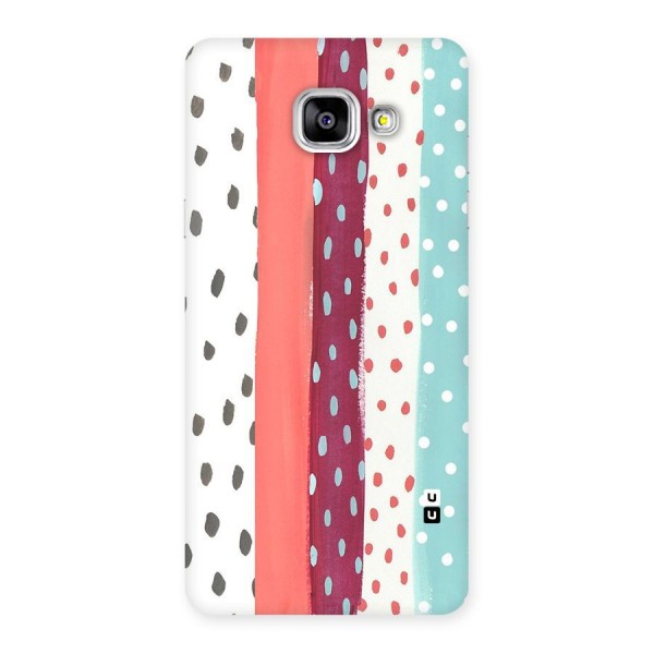 Polka Brush Art Back Case for Galaxy A5 2016