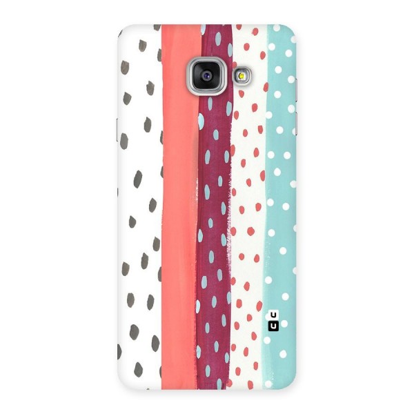 Polka Brush Art Back Case for Galaxy A7 2016