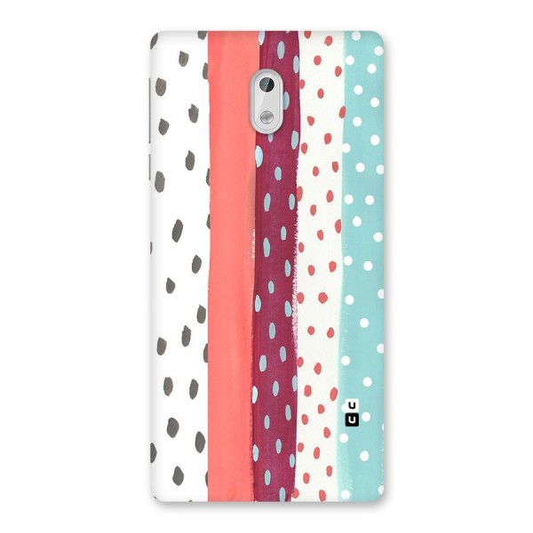 Polka Brush Art Back Case for Nokia 3