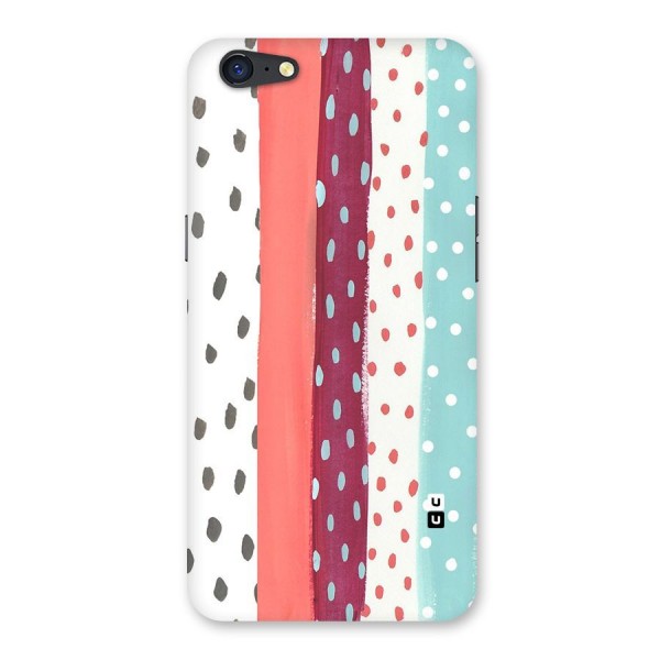 Polka Brush Art Back Case for Oppo A71