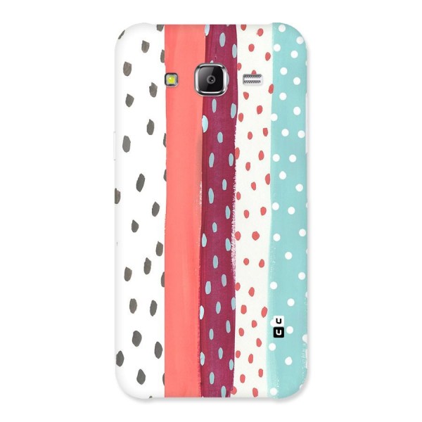 Polka Brush Art Back Case for Samsung Galaxy J5