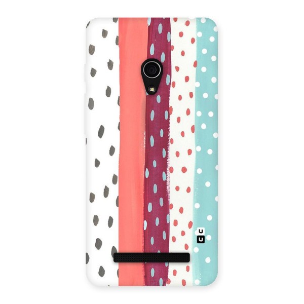 Polka Brush Art Back Case for Zenfone 5