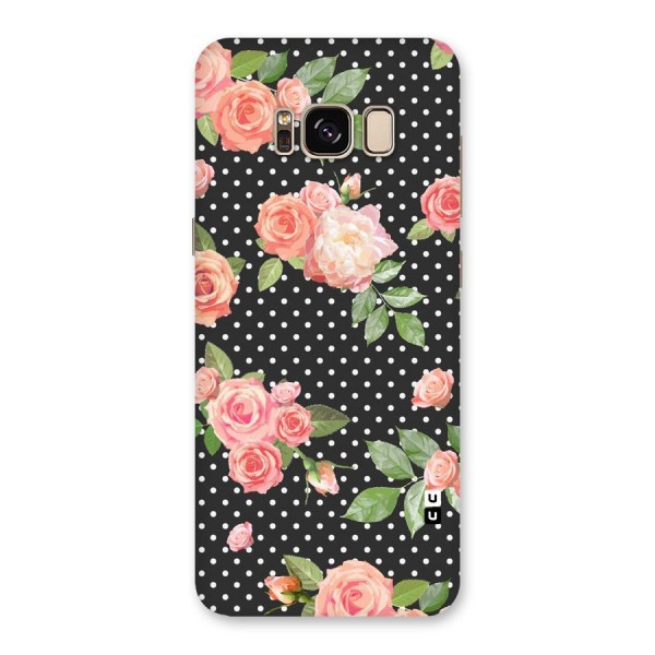 Polka Peach Back Case for Galaxy S8