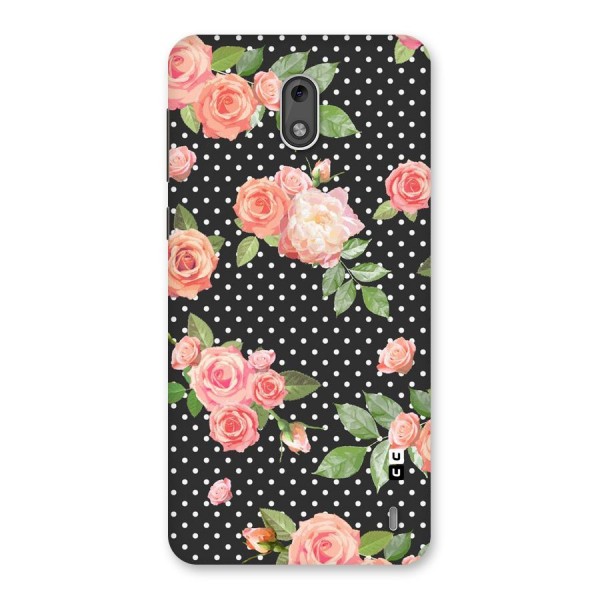 Polka Peach Back Case for Nokia 2