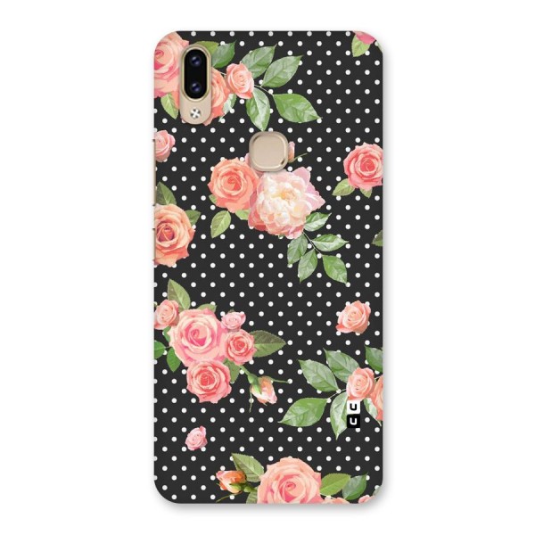 Polka Peach Back Case for Vivo V9