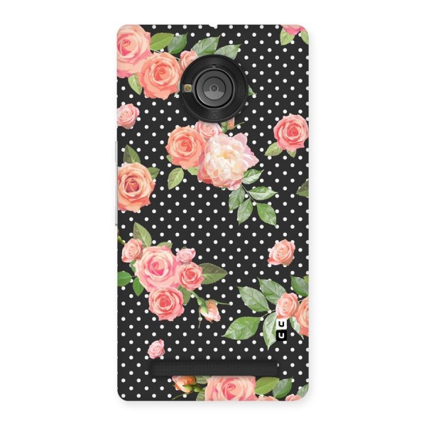 Polka Peach Back Case for Yu Yuphoria