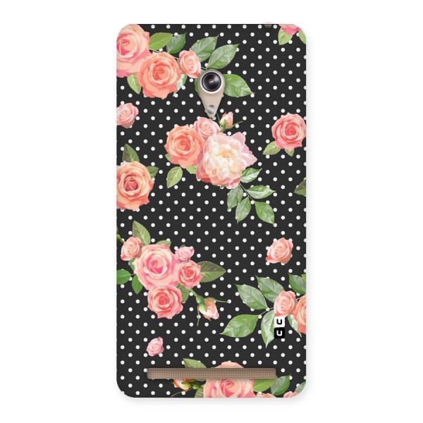 Polka Peach Back Case for Zenfone 6