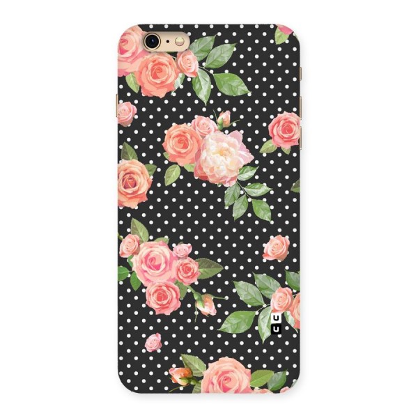 Polka Peach Back Case for iPhone 6 Plus 6S Plus