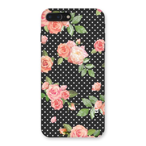 Polka Peach Back Case for iPhone 7 Plus