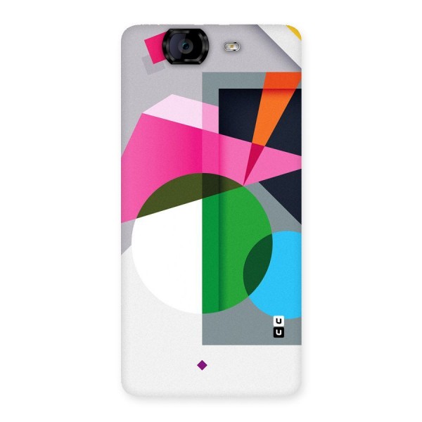 Polygons Cute Pattern Back Case for Canvas Knight A350