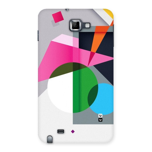 Polygons Cute Pattern Back Case for Galaxy Note