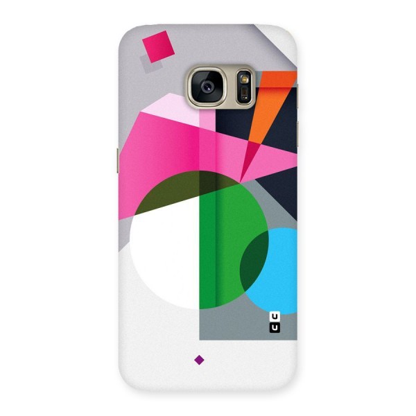 Polygons Cute Pattern Back Case for Galaxy S7