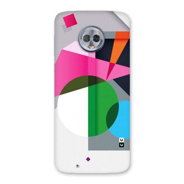 Polygons Cute Pattern Back Case for Moto G6