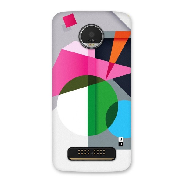 Polygons Cute Pattern Back Case for Moto Z Play