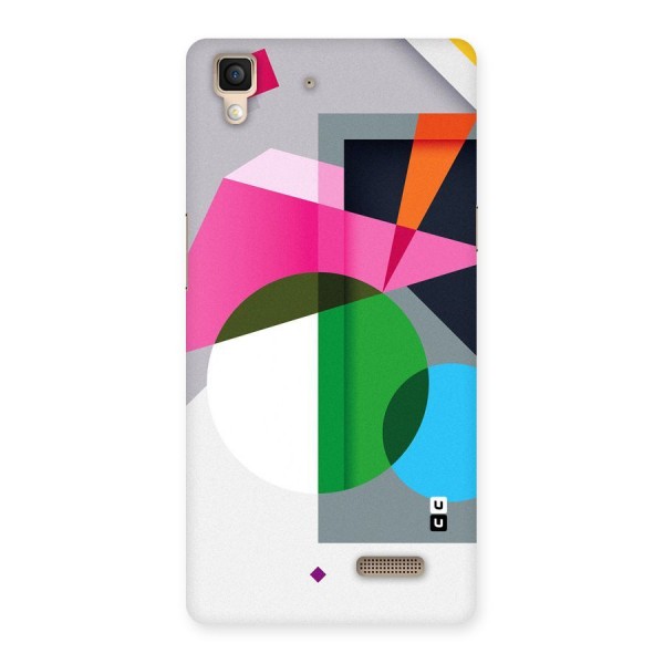 Polygons Cute Pattern Back Case for Oppo R7